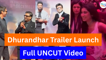 DHURANDHAR Trailer Launch पर छाए रणवीर सिंह-सारा अर्जुन देखें वीडियो