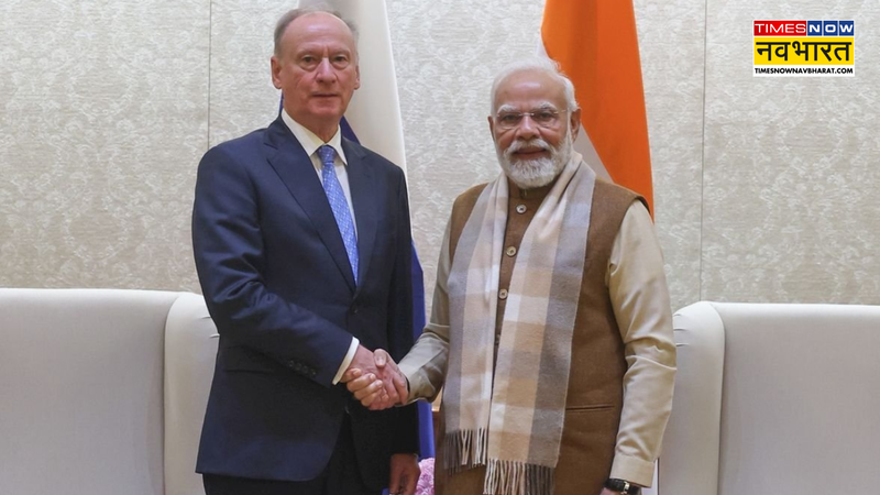 Nikolai Patrushev Met Narendra Modi