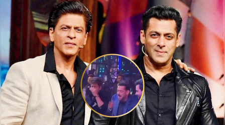'Oo Jaane Jaana' गाने पर सलमान खान संग शाहरुख खान ने दिल्ली की शादी में किया जोरदार डांस, वीडियो हुआ वायरल