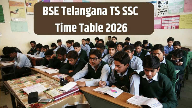 BSE Telangana TS SSC time table 2026