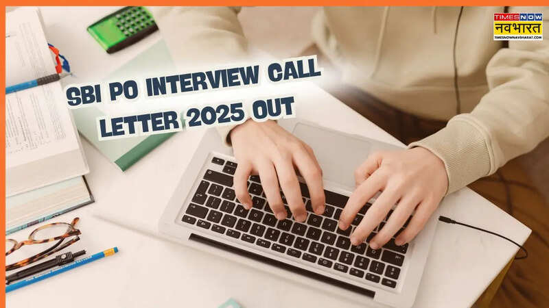 SBI PO Interview Call Letter 2025 OUT
