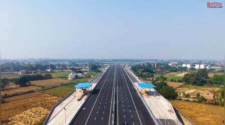 ​​Lucknow-Kanpur Expressway का अपडेट : देखें कितना काम हो चुका है, कितना बचा​​
