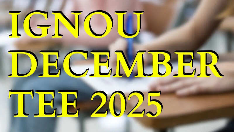 IGNOU December TEE 2025