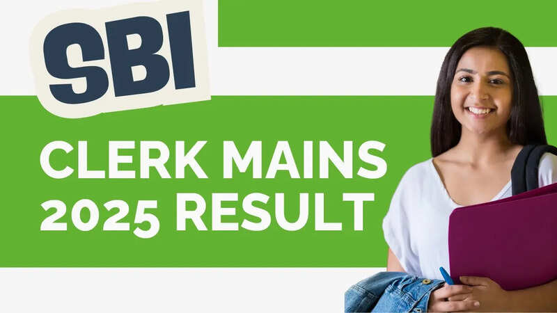 SBI Clerk Mains 2025 Result