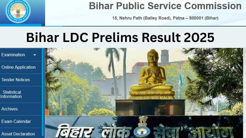 BPSC Bihar LDC Prelims Result 2025 Declared