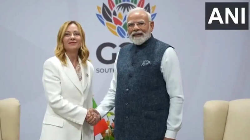 PM Modi Giorgia Meloni