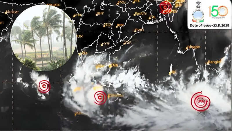 Low-Pressure System May Develop into Cyclonic Storm (Photo: Twitter - IMD) (1)