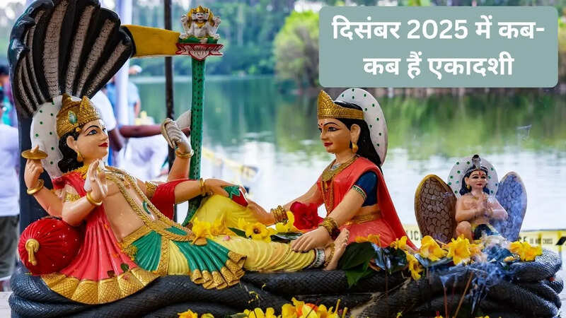 दिसंबर 2025 में एकादशी कब-कब हैं