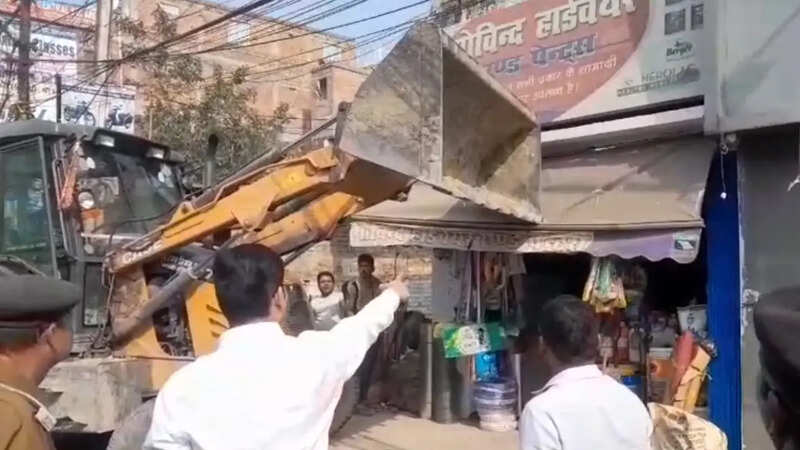 muzaffarpur bulldozer