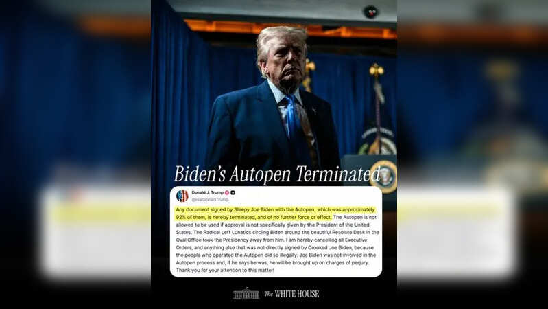 trump autopen