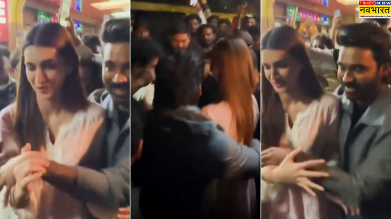 Dhanush-Kriti Sanon Viral Video