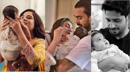इन स्टार्स ने बच्चों के रखे एकदम अटपटे नाम, बोलने में उलझ जाती है दादा-दादी की जुबान, मीनिंग ऐसा की घर में ही उतर आया फरिश्ता