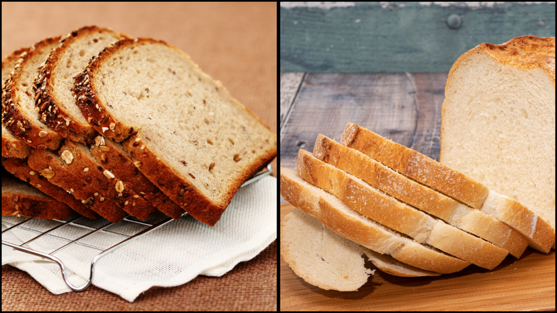 White Bread VS Whole Wheat Bread