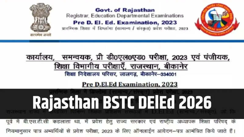 rajasthan bstc deled 2026