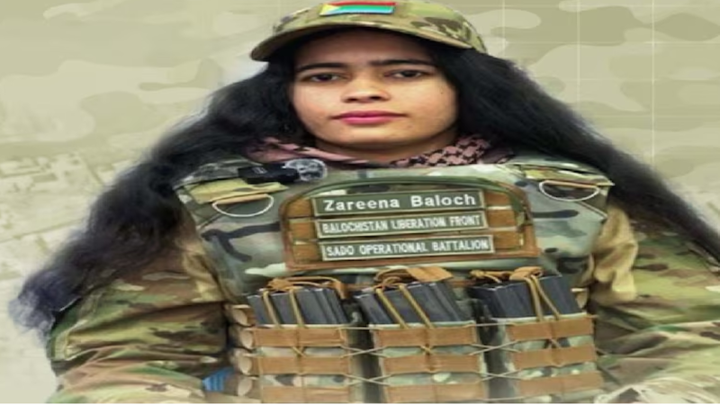 BLA Zareena fidayeen