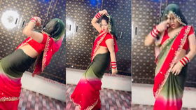 Dance Video देसी भाभी ने किया ऐसा डांस देखकर लोग बोले- गर्दा उड़ा दिया