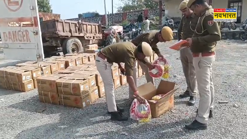explosives seized in Rajsamand