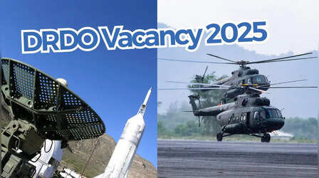 DRDO Recruitment 2025: रिसर्च एंड डेवलपमेंट विंग में सरकारी नौकरी का नोटिस जारी, 764 पदों पर होगी भर्ती