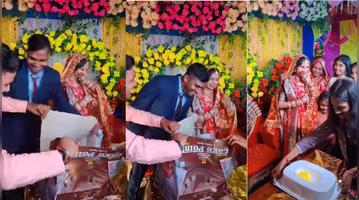 Today Viral Video शादी में दूल्हा-दुल्हन को मिला ऐसा गिफ्ट तोहफा देखते ही हर कोई रह गया हैरान