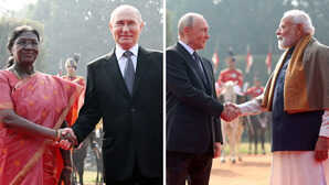 Photos: न राष्ट्रपति, न PM; कार से उतरते ही पुतिन ने इस शख्स से मिलाया हाथ