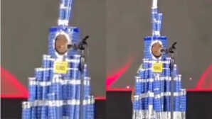 Video: दुबई में था फैंसी ड्रेस कॉम्पिटिशन, बुर्ज खलीफा बनकर पहुंचा भारतीय बच्चा