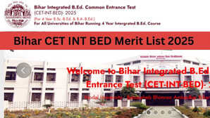 Bihar CET INT BED Merit List 2025 Released: जारी हुई बिहार चार वर्षीय इंटीग्रेटेड बीएड प्रोग्राम की पहली मेरिट लिस्ट, 8 दिसंबर से एडमिशन