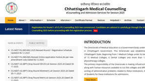 Chhattisgarh NEET PG 2025: जारी हुआ छत्तीसगढ़ नीट पीजी राउंड 1 का रिवाइज्ड शेड्यूल, cgdme.admissions.nic.in पर करें चेक