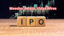 Meesho, Aequs, Vidya Wires IPO Listing Today: मीशो की शानदार शुरुआत, 45% ज्यादा पर खुला; एक्वस 13% प्रीमियम पर हुआ लिस्ट