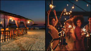 बीच पर धमाकेदार न्यू ईयर पार्टी इन खूबसूरत जगहों पर समुद्र किनारे मिलेगा अल्टीमेट फन