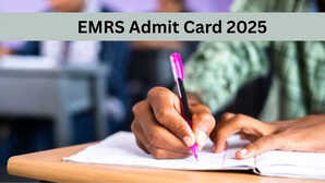 EMRS Admit Card 2025 Released: जारी हुआ ईएमआरएस टीचिंग नॉन टीचिंग भर्ती परीक्षा का एडमिट कार्ड, ऐसे करें डाउनलोड