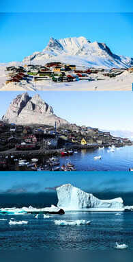 बर्फ की चादर से ढके होने के बावजूद ग्रीनलैंड क्यों कहलाता है ये द्वीप