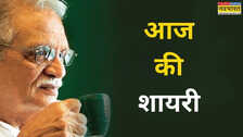 Aaj ki Shayari: तड़प भी और चाहत भी, गुलमोहर की साख से टूटे किसी फूल सा है गुलजार का यह शेर