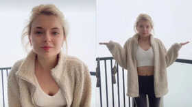 आएं ये क्या विदेशी मॉडल जिसे समझ रही थी बादल वह निकला दिल्ली-NCR का स्मॉग Video हुआ वायरल