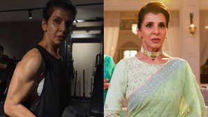 YRKKH: अभिरा की दादी सास कावेरी पोद्दार ने बहाया जिम में पसीना, 62 की उम्र में दिखाए अपने डोले