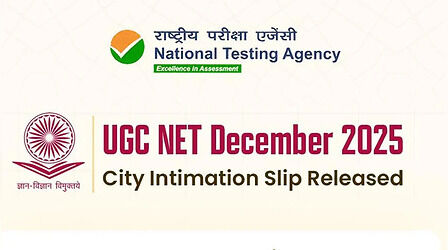 NTA UGC NET 2025: यूजीसी नेट सिटी इंटिमेशन स्लिप जारी, जानें कब आएंगे एडमिट कार्ड