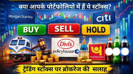 Portfolio Check: बाय, सेल या होल्ड? 6 स्टॉक्स पर Morgan Stanley और Citi ने बताया क्या करें निवेशक
