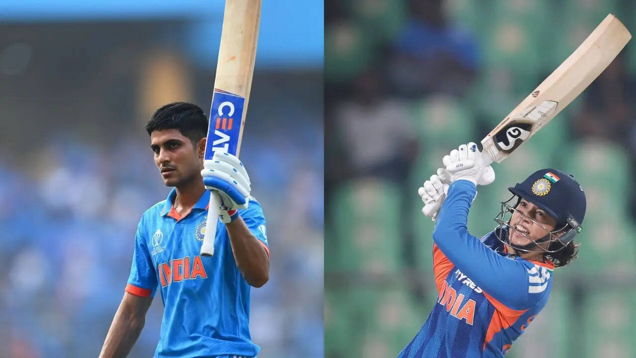 स्मृति मंधाना के पास इतिहास रचने का मौका, गिल का रिकॉर्ड निशाने पर