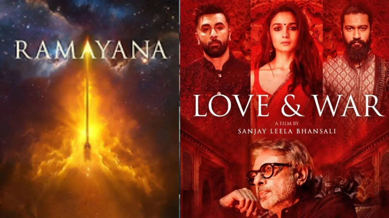 Love and War V/S Ramayana: संजय लीला भंसाली ने बढ़ाई रामायण की मुश्किलें!  मूवी रिलीज को लेकर छिड़ी नई बहस | love and war vs ramayana part 1 release  date controversy sanjay