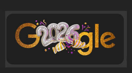 New Year's Eve Google Doodle: ने बनाया खास डूडल, पुराने साल को अलविदा और नए साल के स्वागत की दिखी झलक