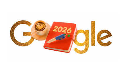New Year's Day Google Doodle: शानदार डूडल के साथ गूगल ने नए साल का किया स्वागत