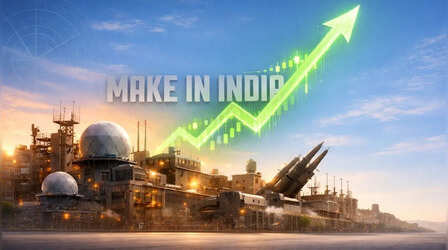 Make in India की आंधी में उड़े जा रहा ये डिफेंस स्टॉक! 2 दिन में ₹570 करोड़ के ऑर्डर मिले, 5 साल में 2100% उछला शेयर