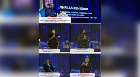 Onextel Communication के सहयोग से आयोजित टाइम्स नाउ एजुकेशन समिट 2025 ने भारत के शिक्षा नेतृत्व को भविष्य की शिक्षा पर मंथन के लिए एक मंच पर लाया