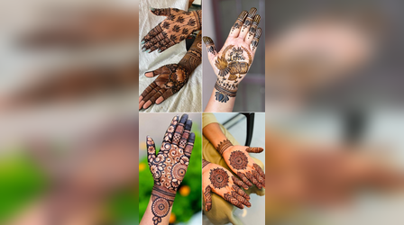 गोरे-गोरे हाथ पर रचाएं ऐसी पंजाबी मेहंदी, लोहड़ी में बढ़ेगी आपकी शान, देखें Mehndi Designs