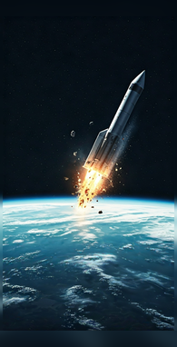 अंतरिक्ष में क्रैश करने के बाद कहां गायब हो जाता है रॉकेट क्यों नहीं आता नजर