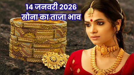 सोने का भाव आज का 14 जनवरी 2026: कीमतों में बदलाव, बढ़ी या घटी, जानें अपने शहर में 24k, 22k, 18k, 14k सोने के दाम