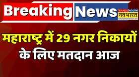 BMC Election 2026 Maharashtra में 29 नगर निकायों के लिए मतदान आज  Maharashtra Nikay Chunav 2026