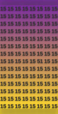 कितनी भी नजर दौड़ा लो खोजने से भी नहीं मिलेगा 15 के बीच 51