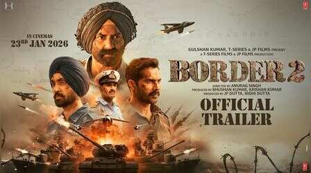 Border 2 Trailer: रोंगटे खड़े कर देगा सनी पाजी की 'बॉर्डर 2' का ट्रेलर, देखें वीडियो