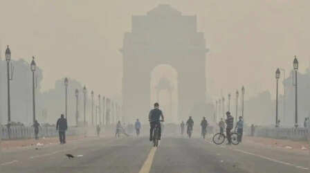 Delhi AQI Update: दिल्ली-एनसीआर का हवा अब भी जहरीली, 350 पहुंचा एक्यूआई, जनजीवन बेहाल