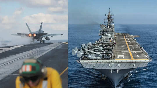 ईरान की ओर क्यों आ रहा US का फाइटर जेट से लैस कैरियर स्ट्राइक ग्रुप क्या है ट्रंप की मंशा